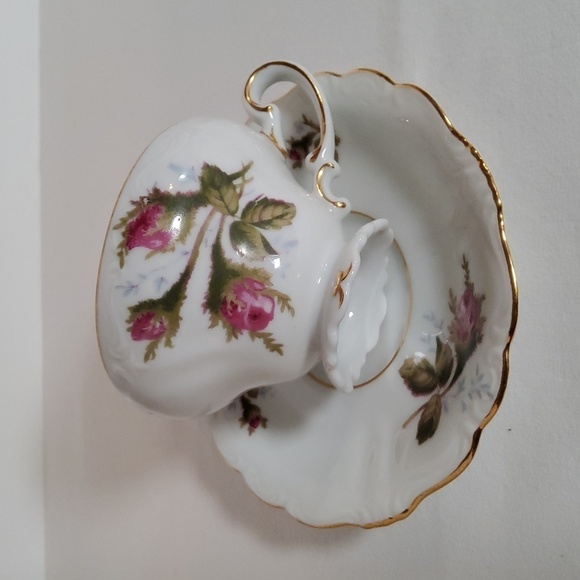 Vintage Ohata China Teacup & Saucer Set - Picture 2 of 5